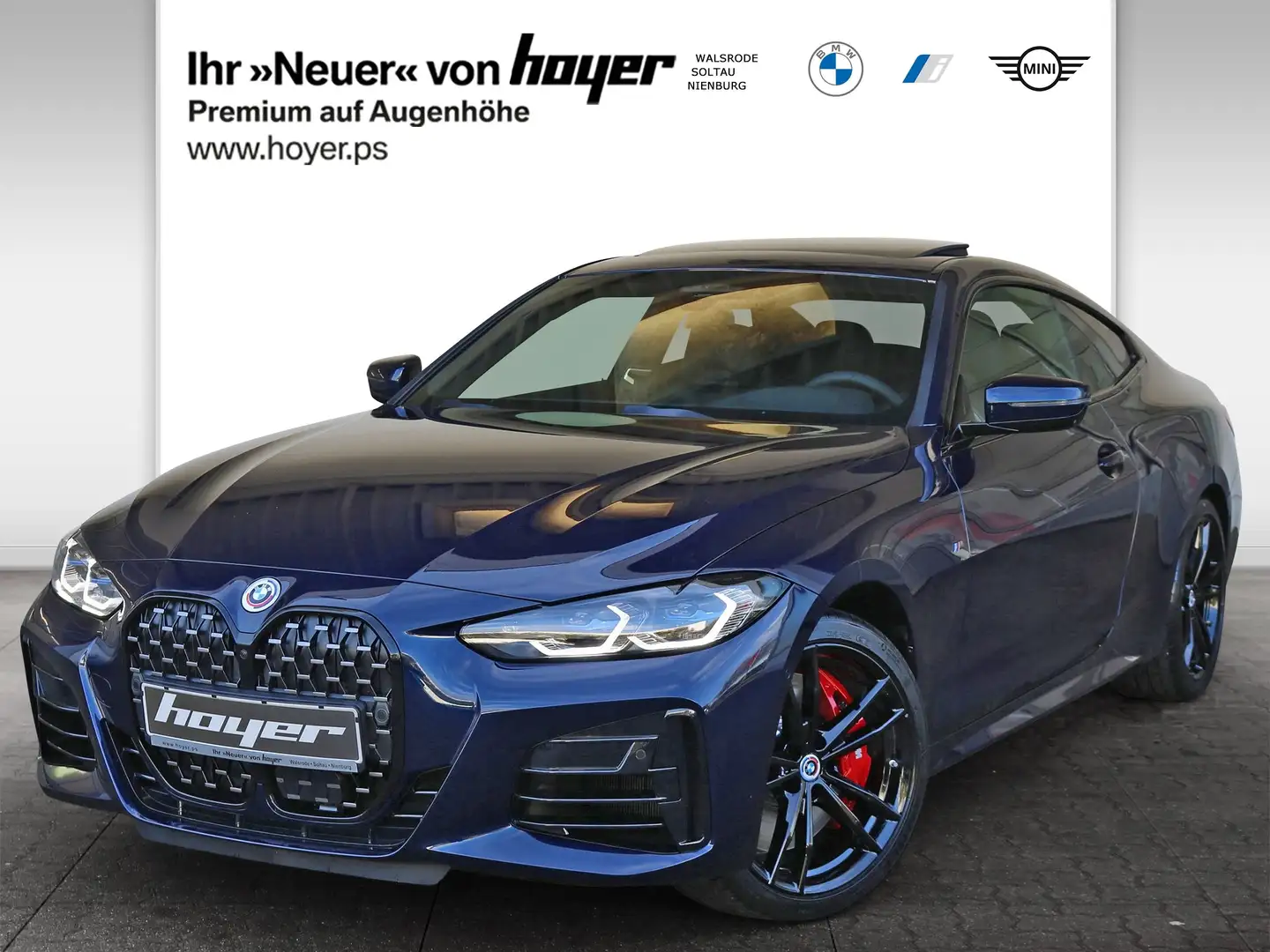BMW 440 M440i xDrive Coupe M Sportpaket Pro HUD Laserlicht Albastru - 1