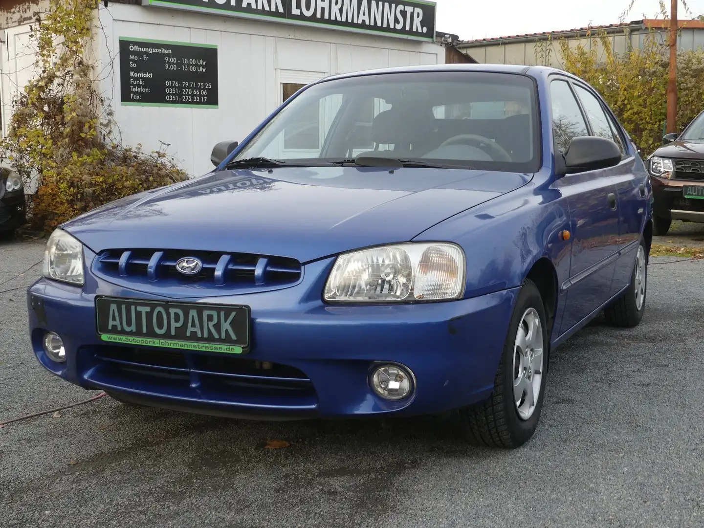 Hyundai ACCENT 1.3 GLS*1.Hand*Klima*Nr.11 Blau - 1