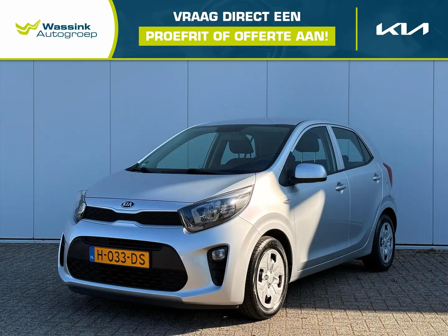 Kia Picanto 1.0 MPi 67pk 4-zits ComfortPlusLine | Camera | Car Gris - 1