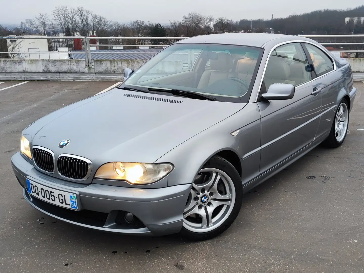BMW 330 Coupe 330 Ci Steptronic A Gris - 1
