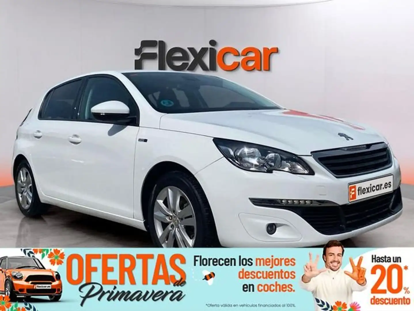 Peugeot 308 1.6 BlueHDi Access 100 Weiß - 1