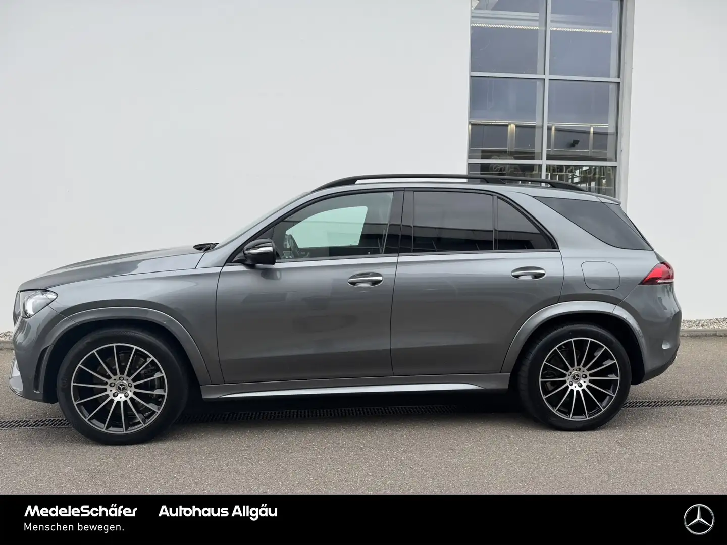 Mercedes-Benz GLE 350 GLE 350 de 4M AMG Night Dist AHK Keyl Burme 21'' Grau - 2