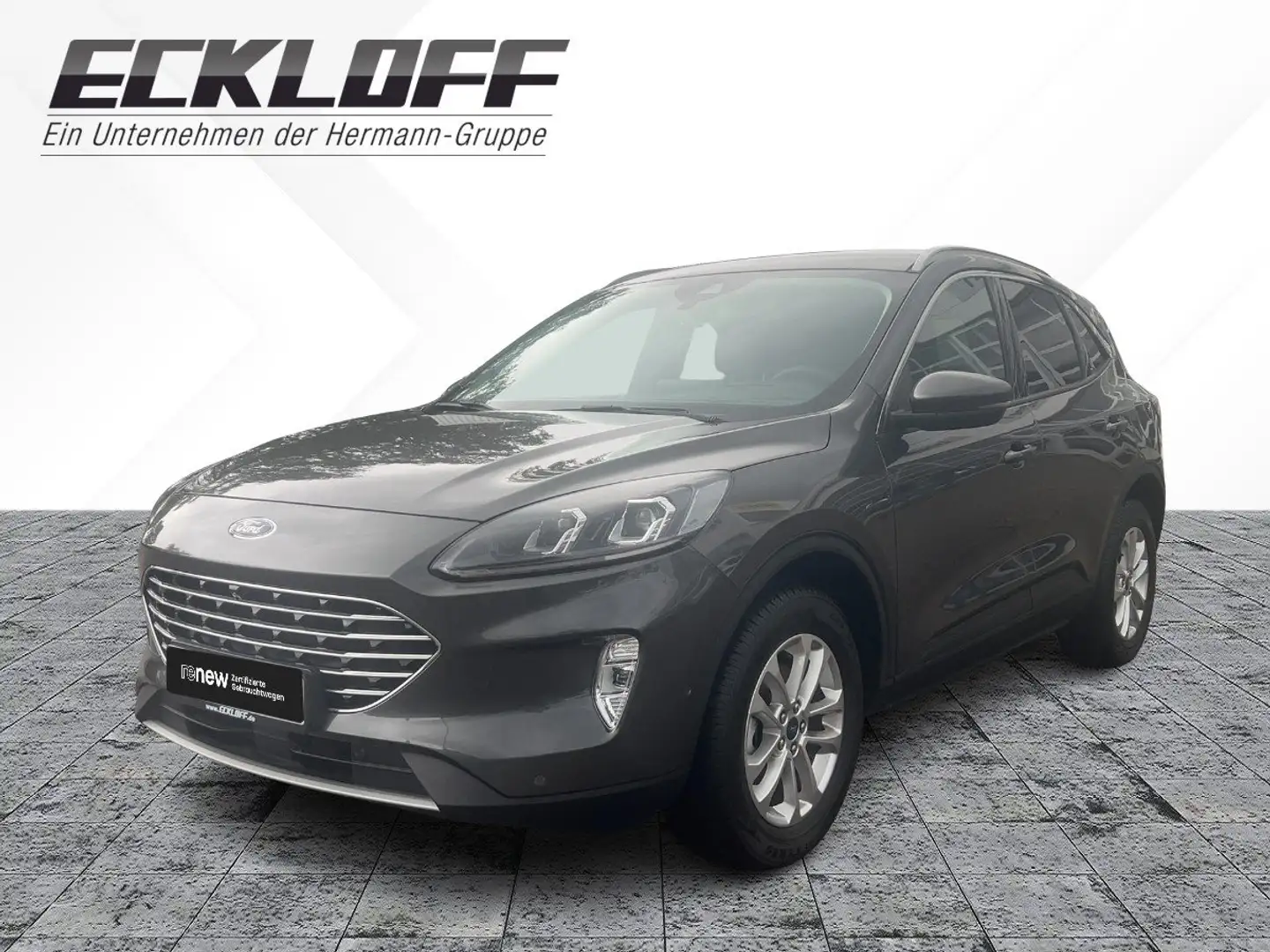 Ford Kuga 2.5 Duratec FHEV Titanium X AHK*CAM*LED*SHZ Grau - 1