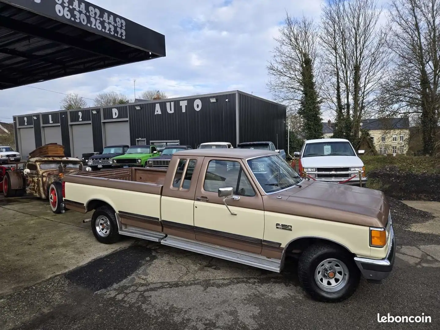 Ford F 150 F 150 F-150 5.0 V8 extended cab 5 places Beige - 2