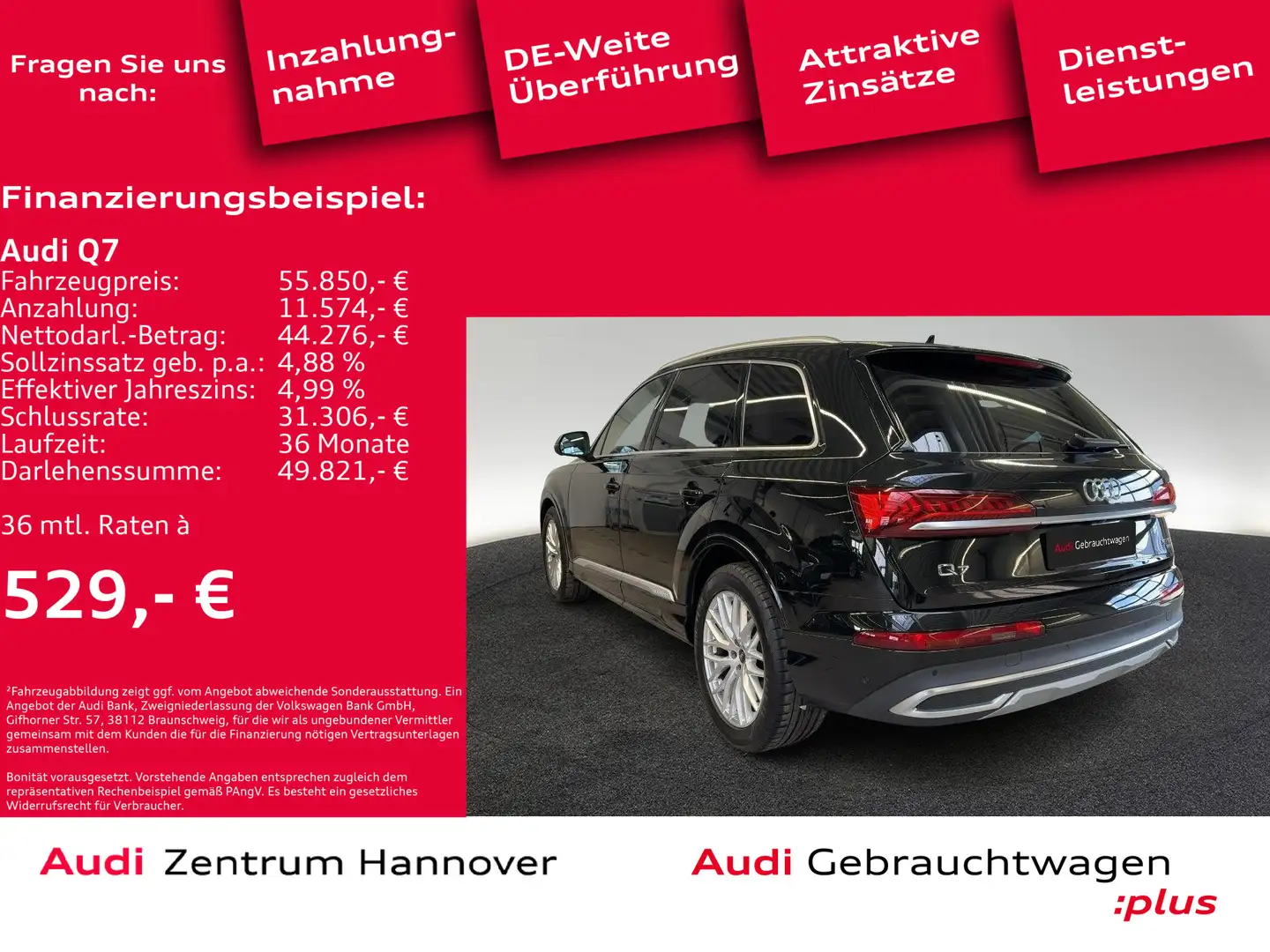 Audi Q7 50 TDI quattro Pano HuD Matrix B&O Black - 2