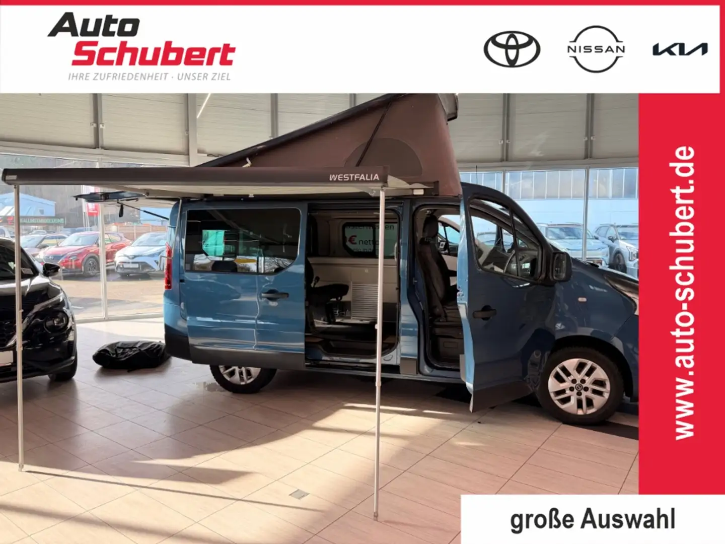 Nissan NV300 Camper L1H1 Westfalia Michelangelo DAB Ambientebel Bleu - 1