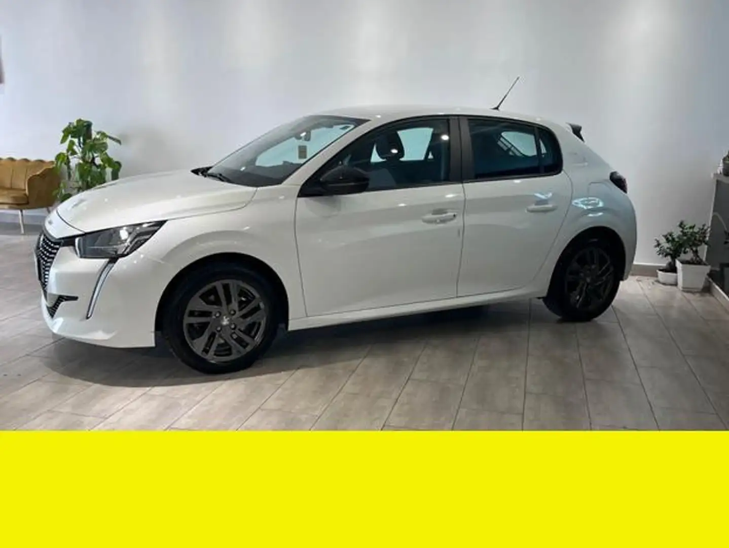Peugeot 208 BlueHDi 100 Stop&Start Active Pack ANNO 2022 Bianco - 2