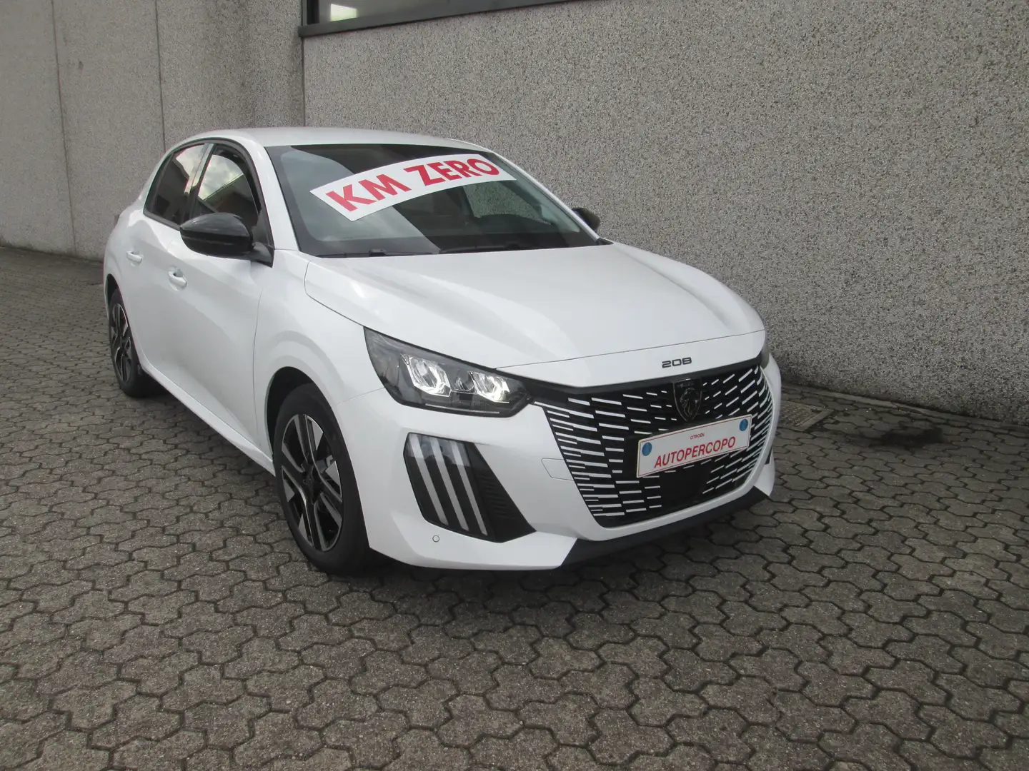 Peugeot 208 1.2 puretech Allure 100cv KM0 PREZZO REALE Blanco - 1