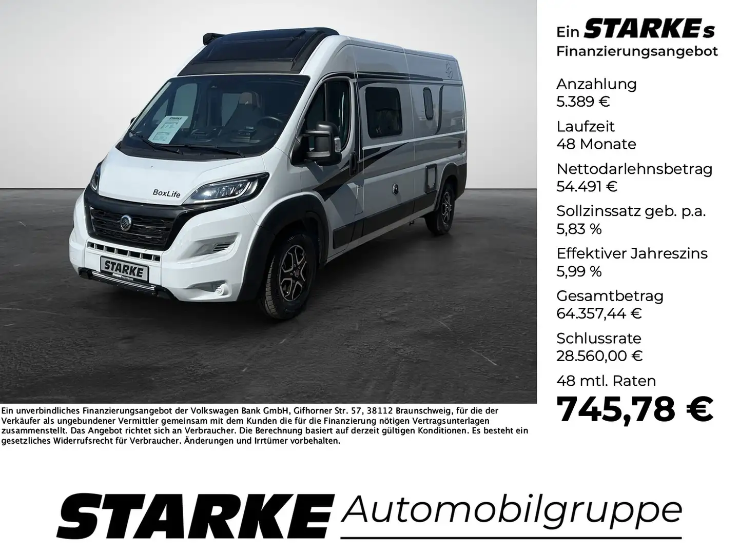 Fiat Ducato Knaus Boxlife 600 MQ 2.2 Automatic Campervan Grijs - 1
