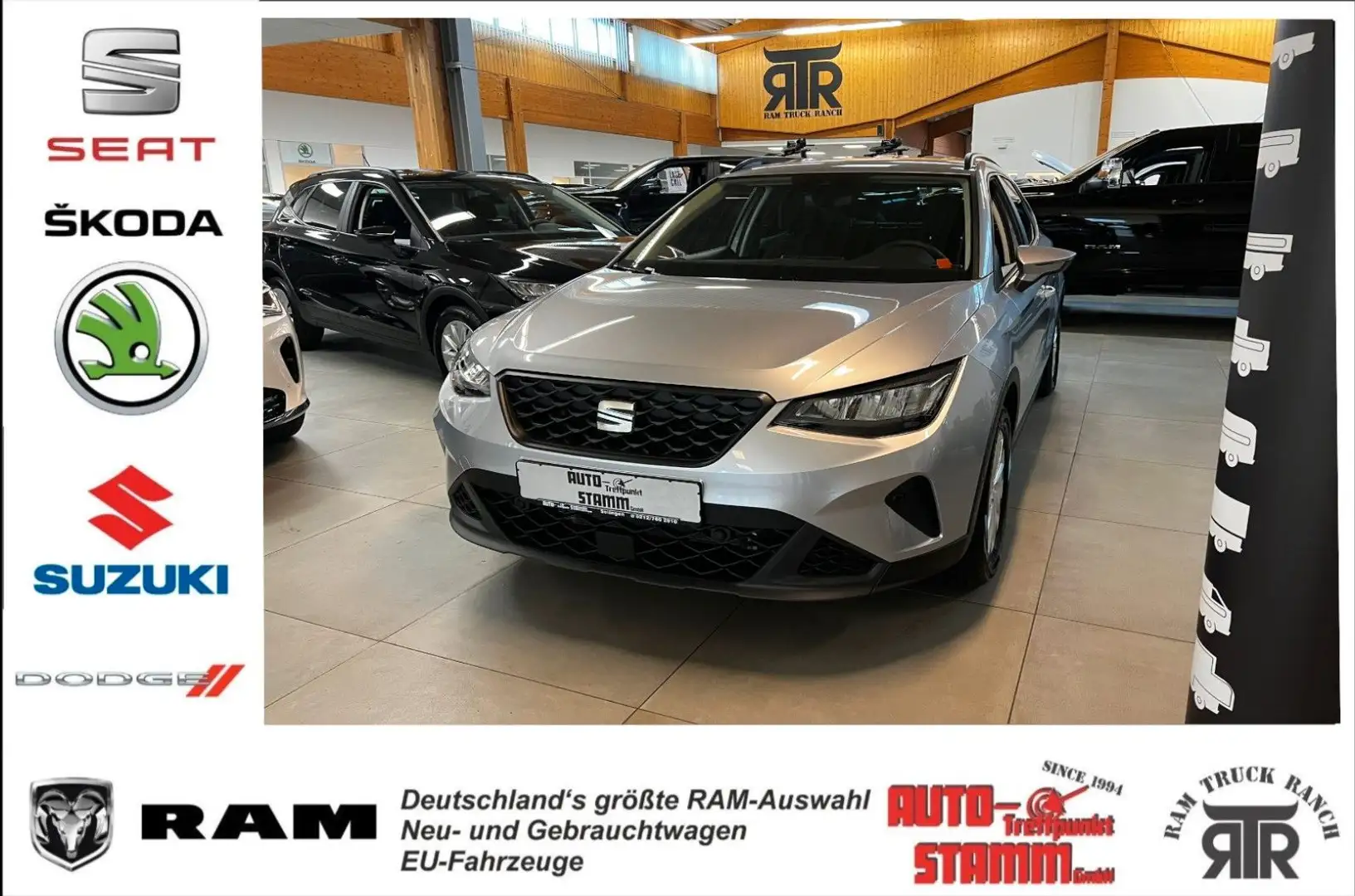 SEAT Arona 1.0 TSI Style Stříbrná - 1