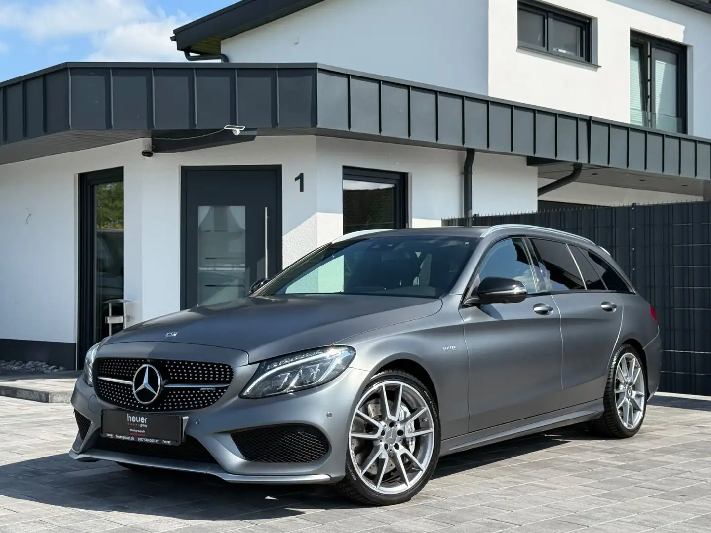 Mercedes-Benz C 43 AMG T 4Matic/ 360°/"19"/KLIMA/SHZ/MEMORY/ Grau - 1