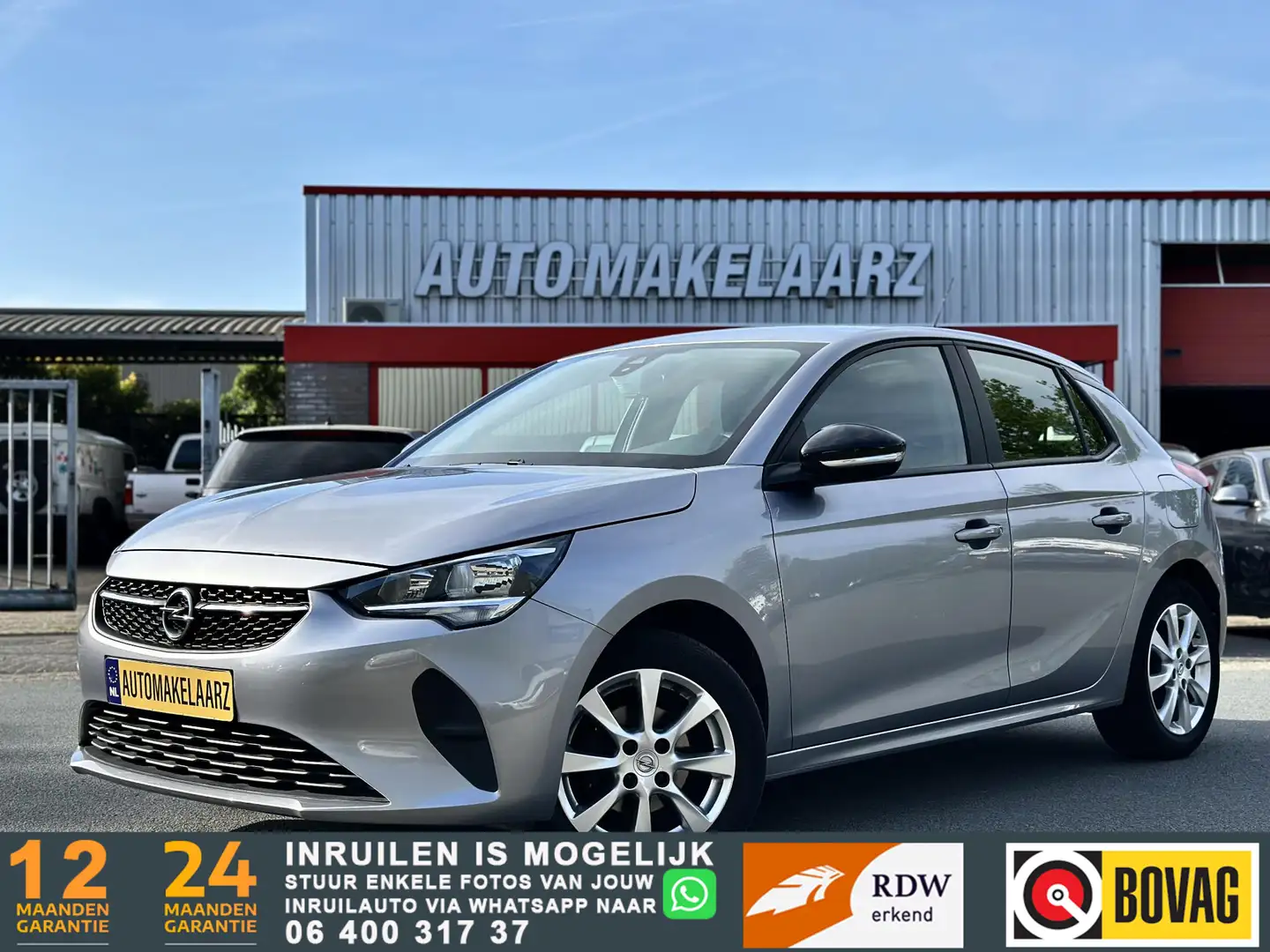 Opel Corsa 1.2 Edition |CRUISE|CAM|16" VELGEN|PDC Grau - 1