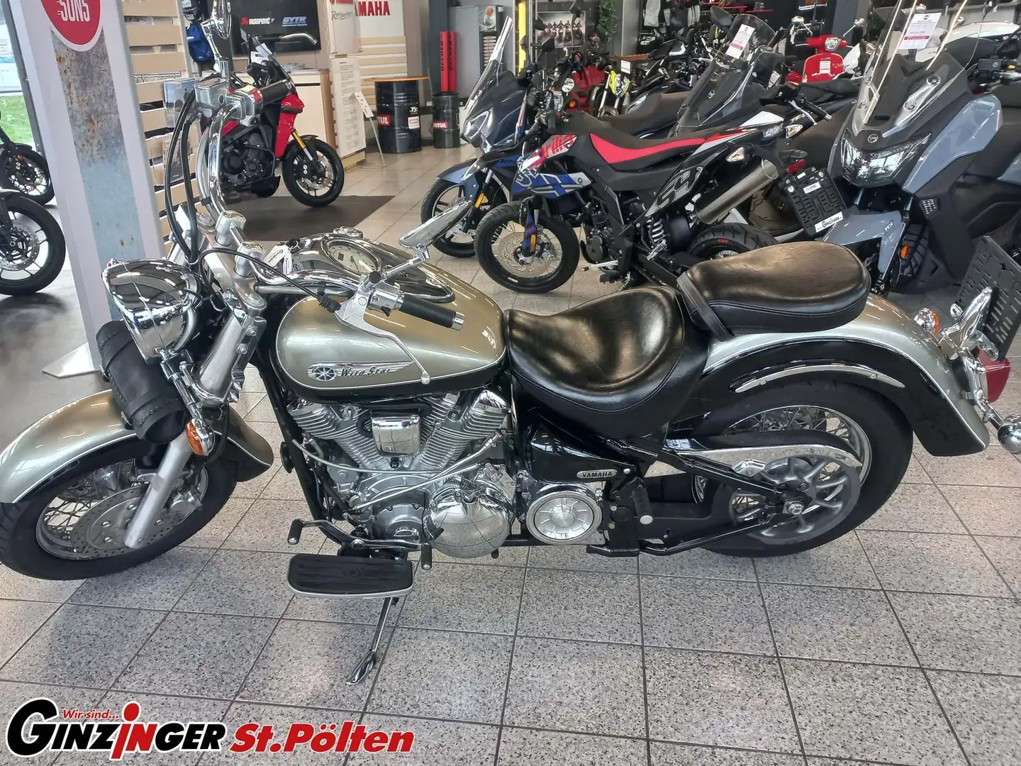 Yamaha XV 1600 WINTERPREIS Šedá - 1