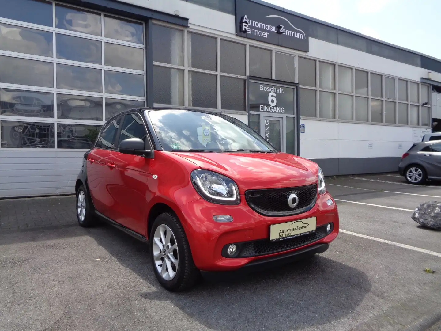 smart forFour 2.HD*KLIMAAUT*ALU*SHZ*LED* Rot - 1