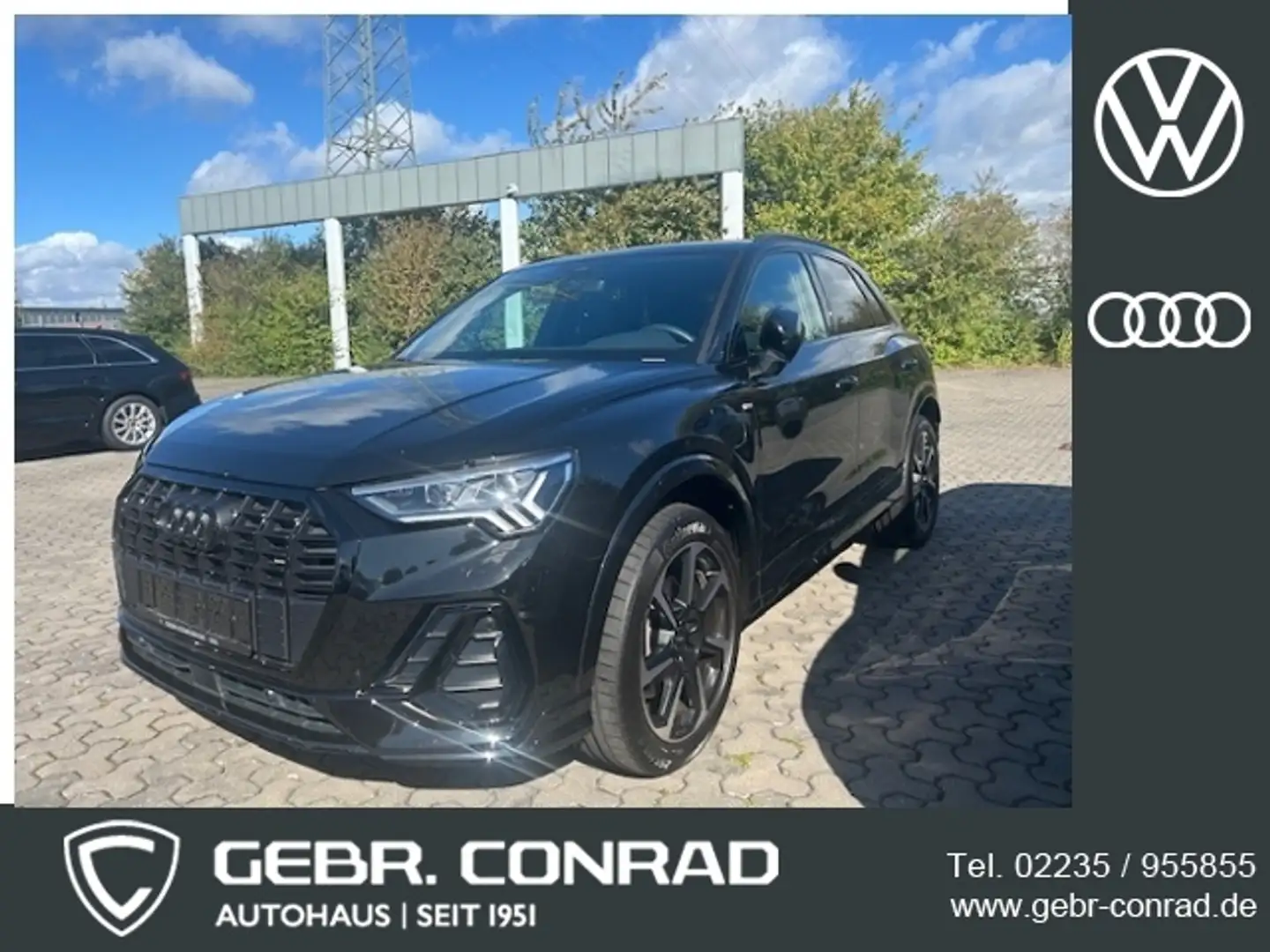 Audi Q3 Hybrid 45 "S line", NP: 68.000 € Noir - 1