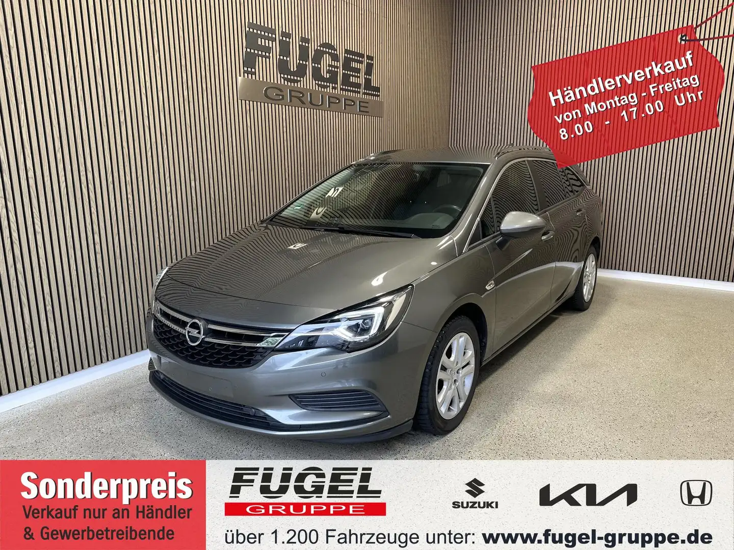 Opel Astra 1.6 CDTI DPF Edition AHK|Navi|SHZ|Winter|Klimaaut. Gris - 1