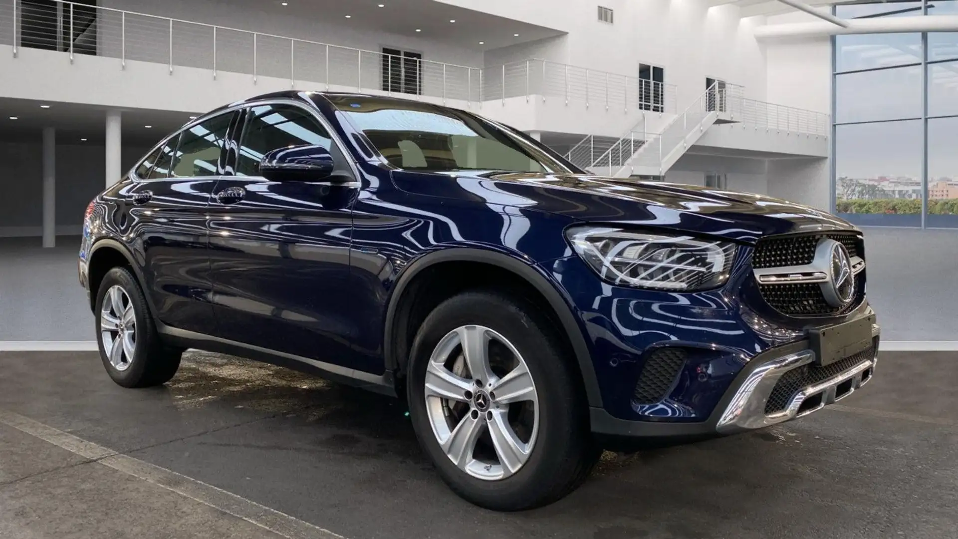 Mercedes-Benz GLC 300 e Coupe Kamera*LED*Leder*DAB*Distro*TW*s Bleu - 2