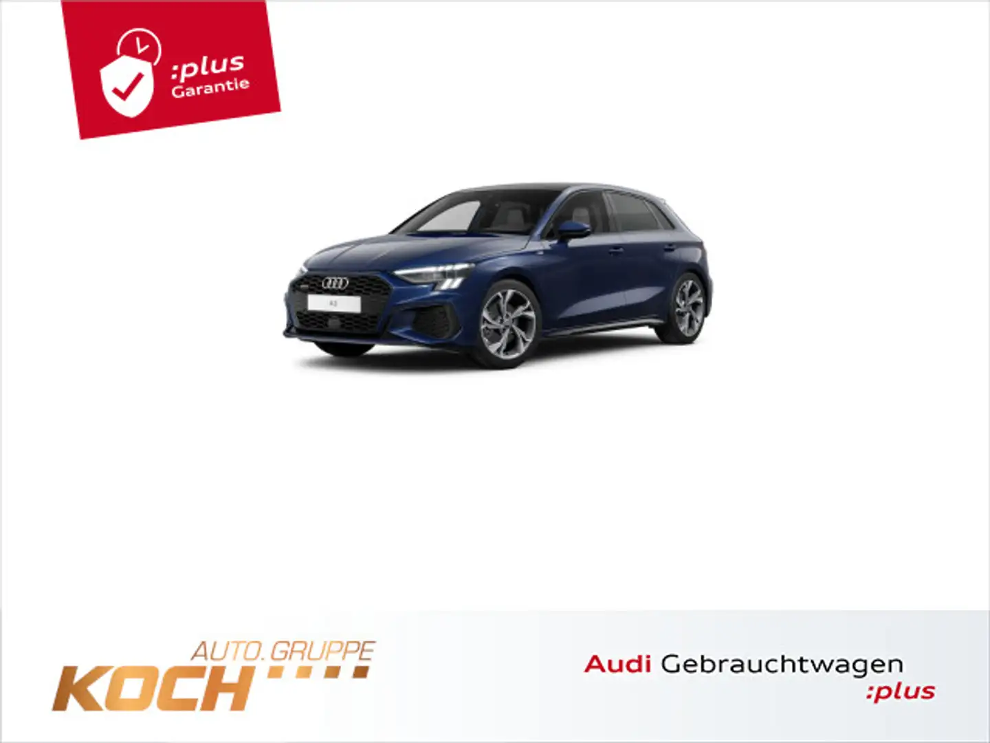 Audi A3 40 TFSI q. S-Tronic S-Line 2x, Matr Blau - 1