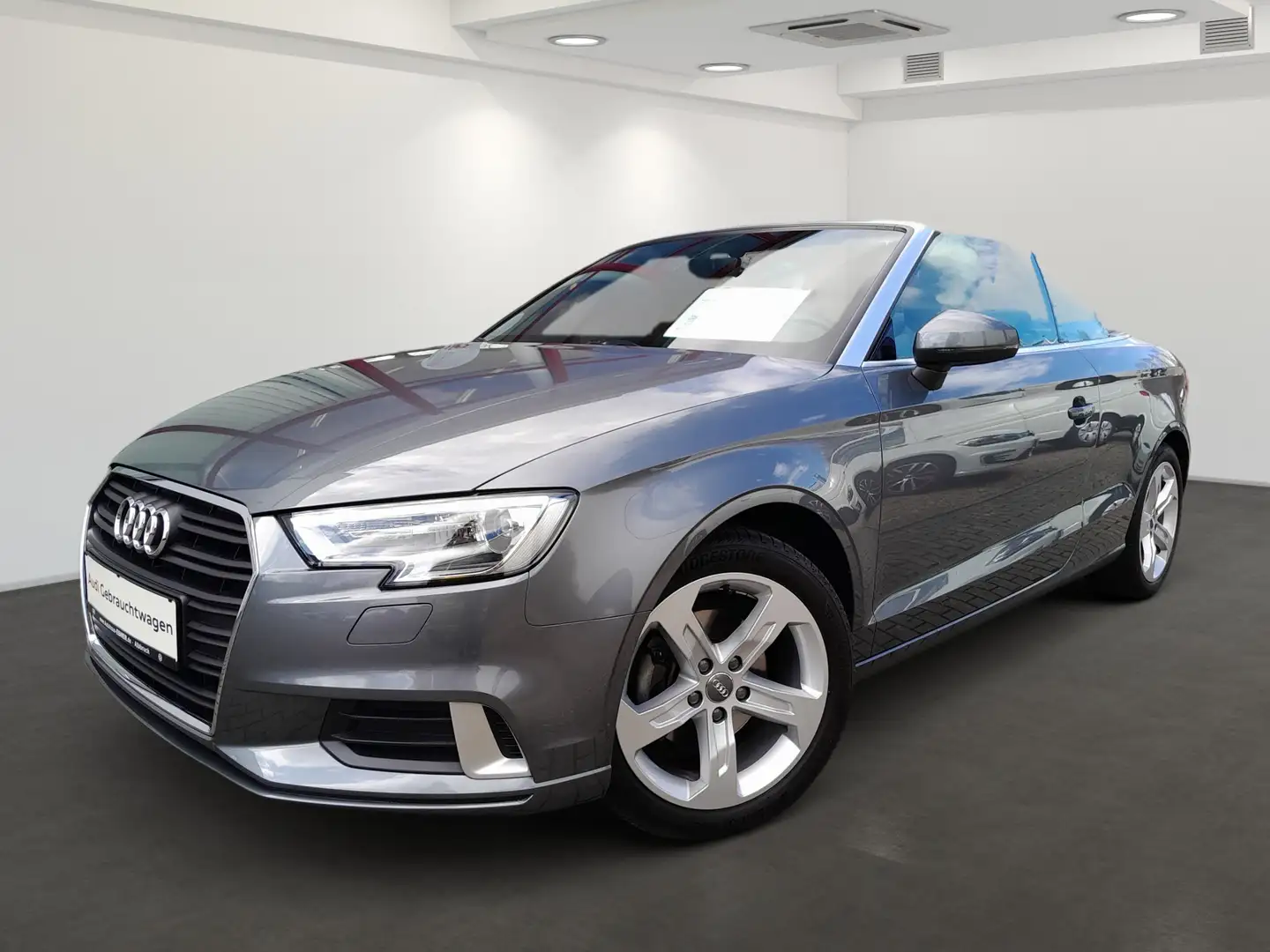 Audi A3 Cabriolet SPORT 1.4TSI XENON+SITZHZG+PDC+BLUETOOTH Gris - 2