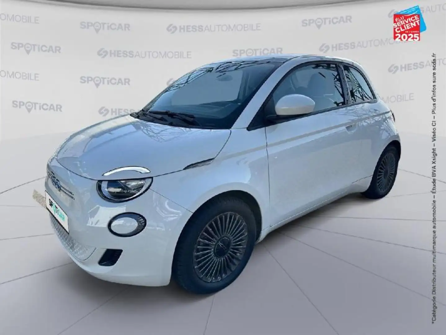Fiat 500e e 118ch Icône Blanc - 1