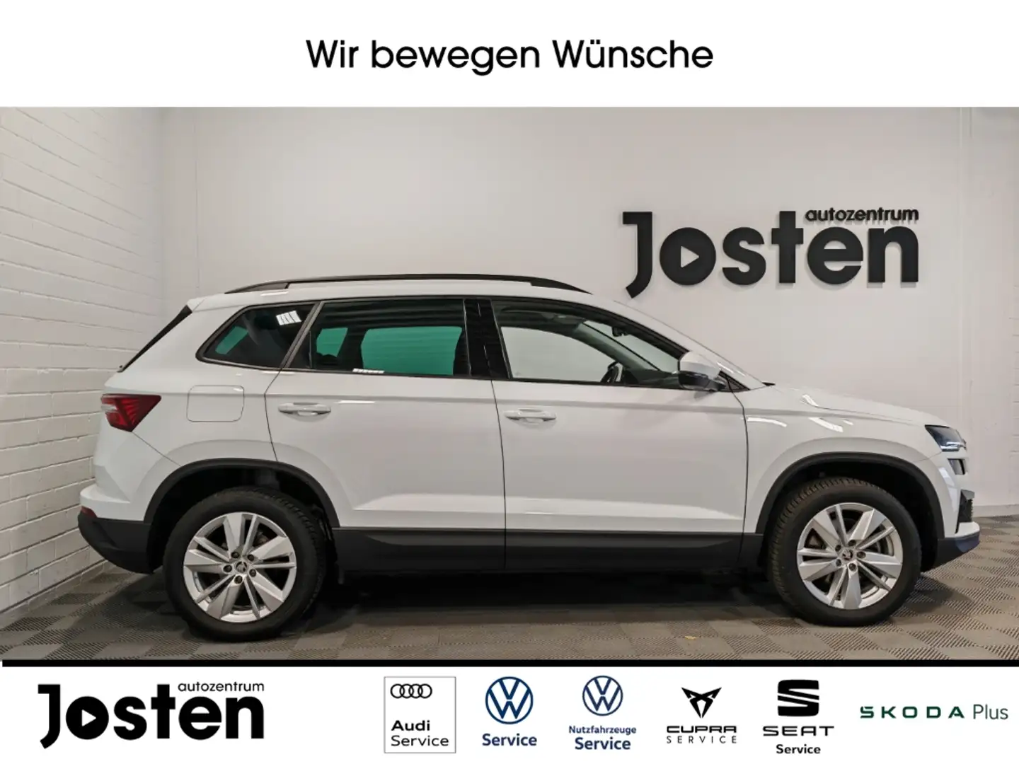 Skoda Karoq Selection 1,5 TSI MATRIX COLUMBUS ACC KESSY Weiß - 2
