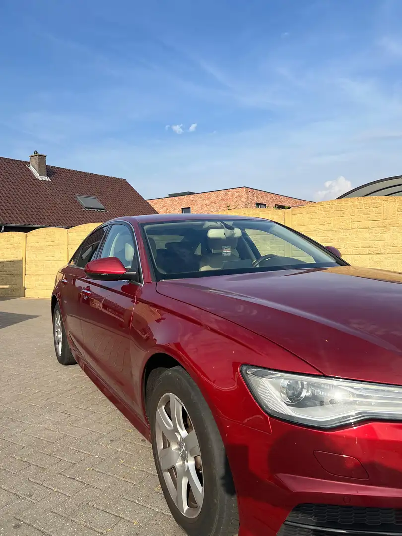 Audi A6 A6 Berline 2.0 TDI ultra Rouge - 2