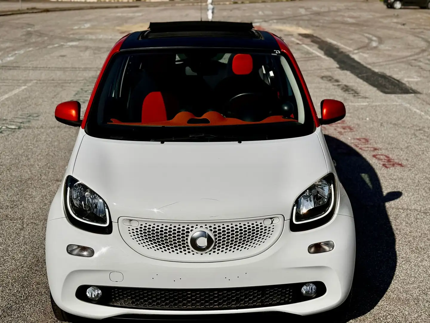 smart forFour CABRIO 90CV-NESSUN OBBLIGO DI FINANZIAMENTO- Blanc - 2