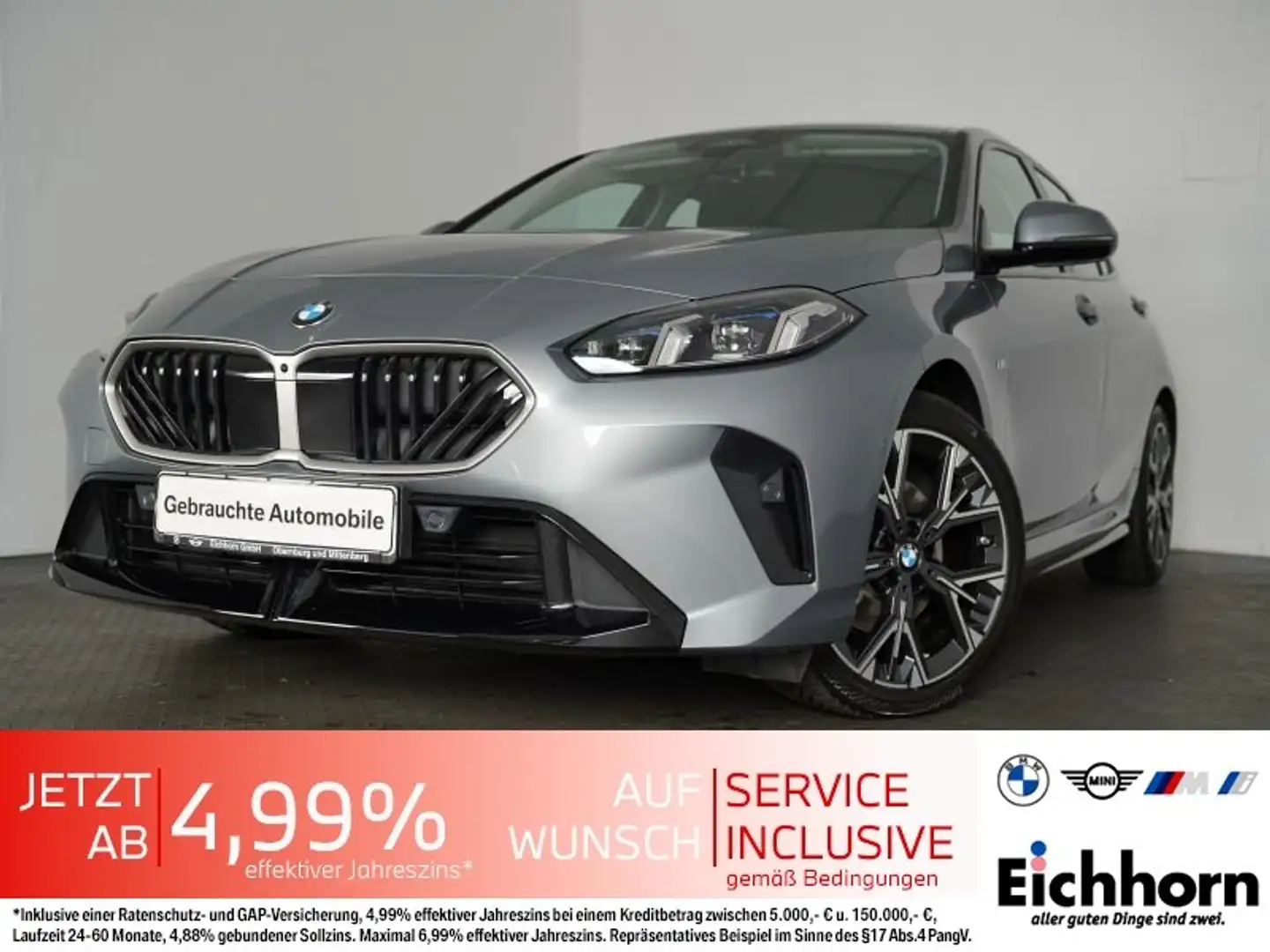 BMW 120 i *M-Sport Exterieur.HUD.LiveCockProf.* Grau - 1