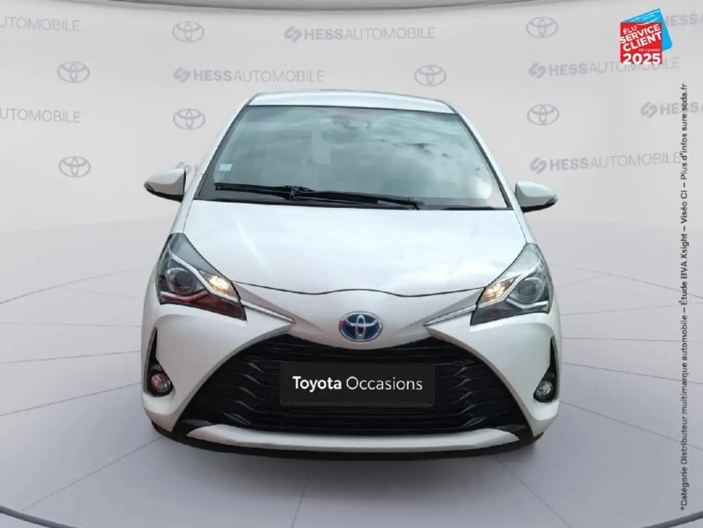 Toyota Yaris 100h Dynamic 5p MY19 Camera Blanc - 2