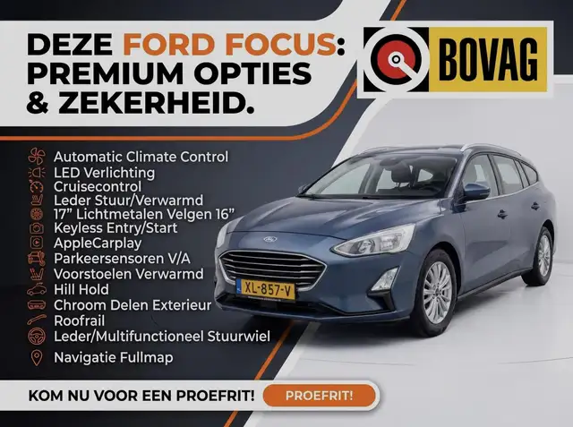 2019 Ford Focus in Blue for sale