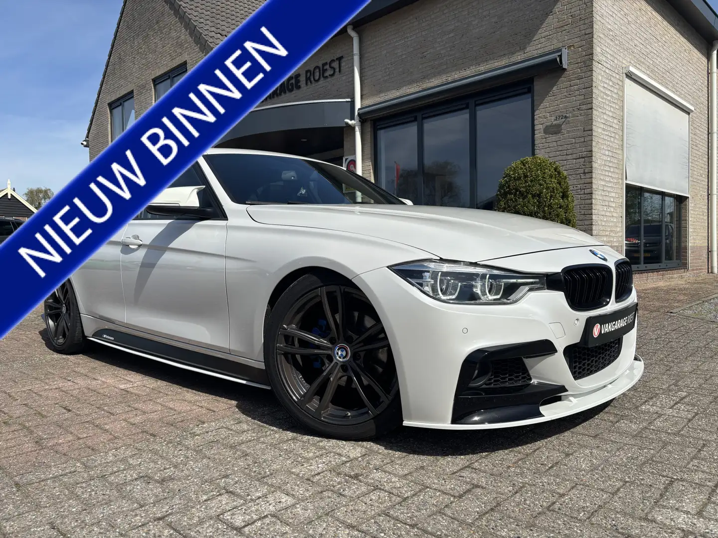 BMW 328 3-serie 328i xDrive M Sport Automaat Leder / Full Blanco - 1