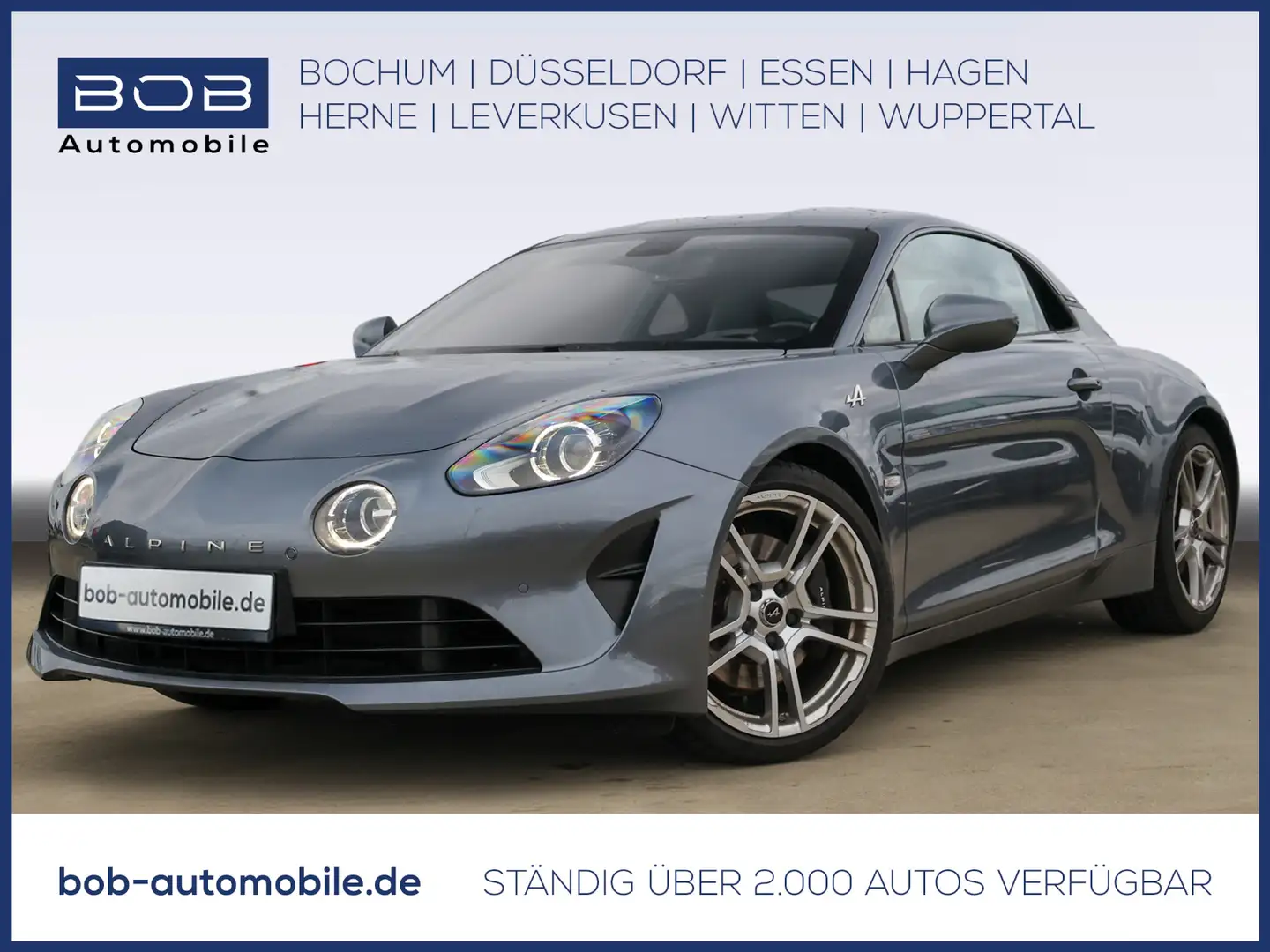 Alpine A110 GT Fuchs 18" Telemetrics Focal Premium PDC KLIMA L Grau - 1