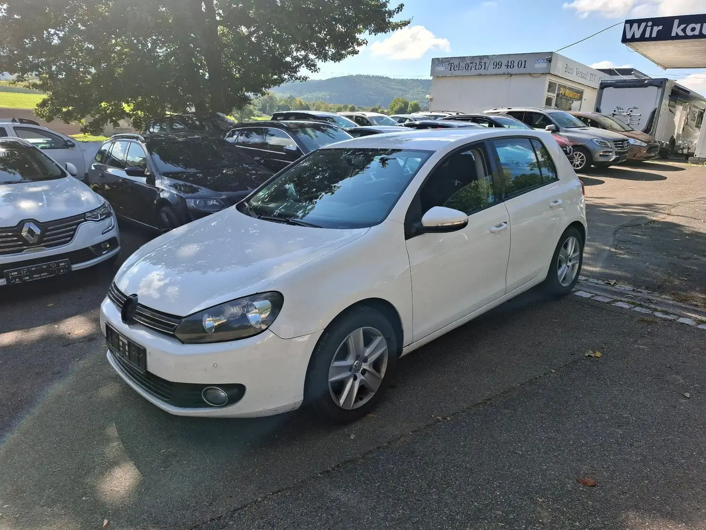 Volkswagen Golf VI Trendline Klima*Tüv-09-2027 Weiß - 2