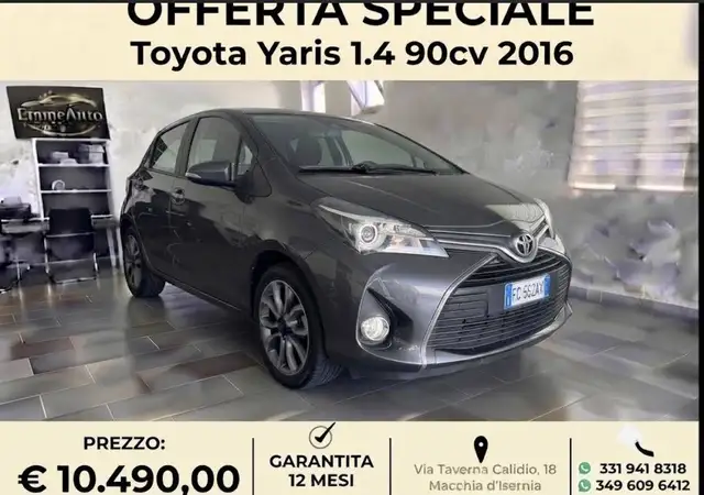 Toyota Yaris Yaris III 5p 1.4 90Cv 2016