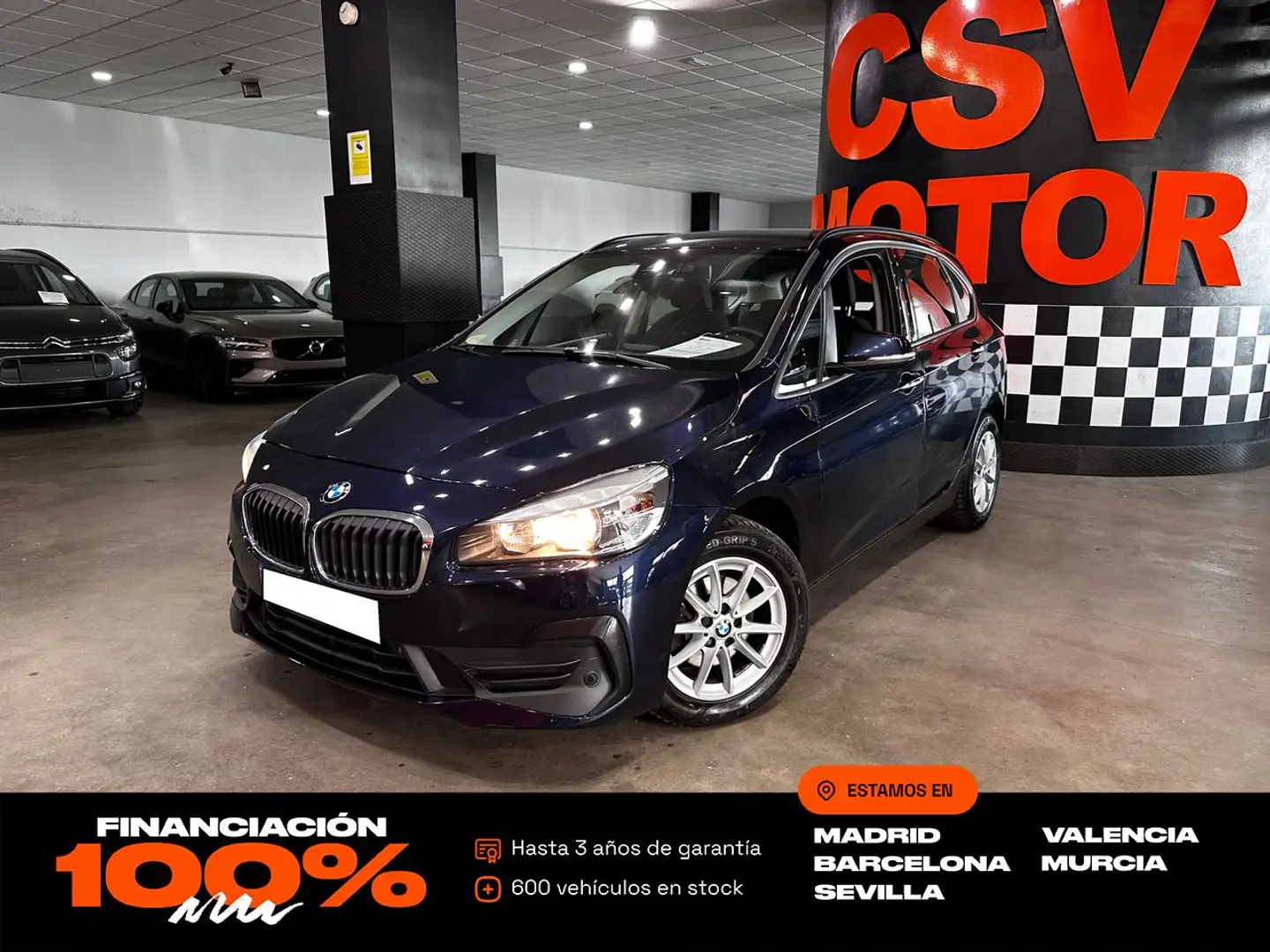 BMW 216 Active Tourer 216d Azul - 1