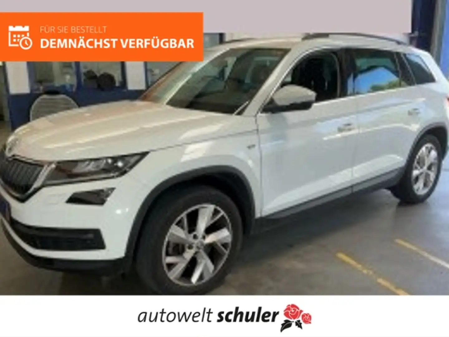 Skoda Kodiaq 2,0 TSI DSG 4x4 Soleil Navi ACC Weiß - 1