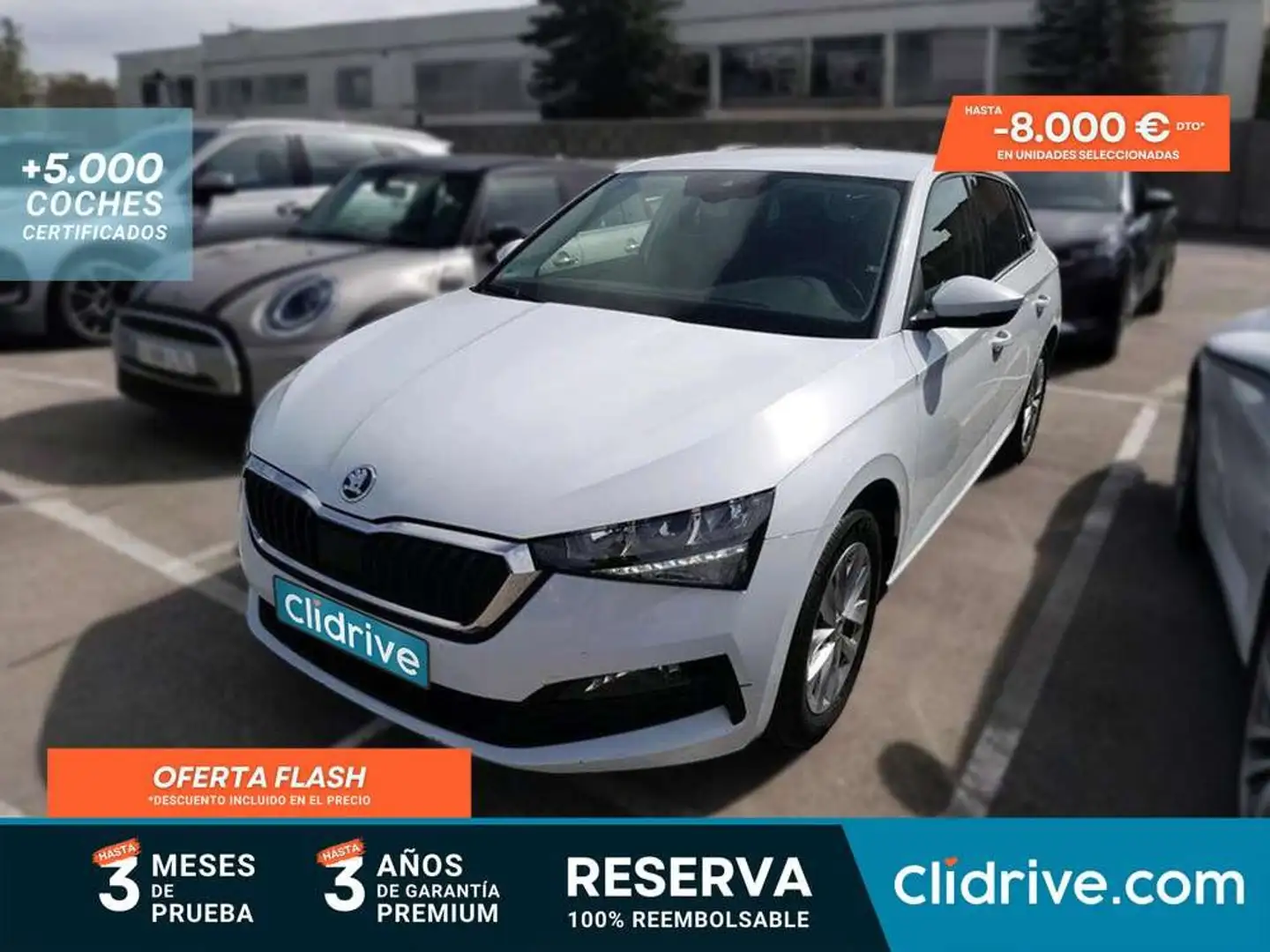 Skoda Scala 1.0 TSI Ambition 85kW Blanco - 1