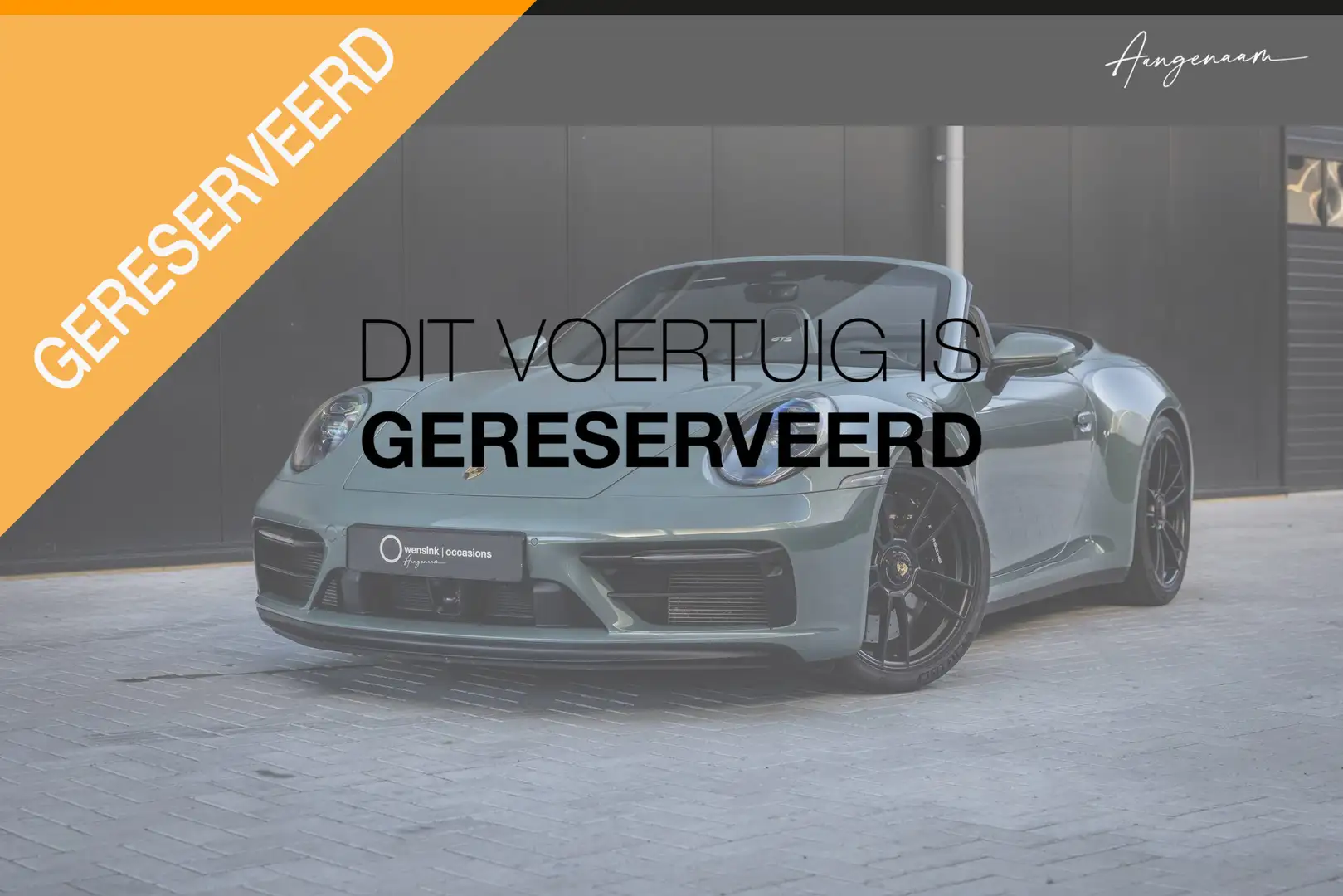 Porsche 992 Cabrio (992) 3.0 Carrera 4 GTS | 480PK | PDLS+ | A Groen - 1