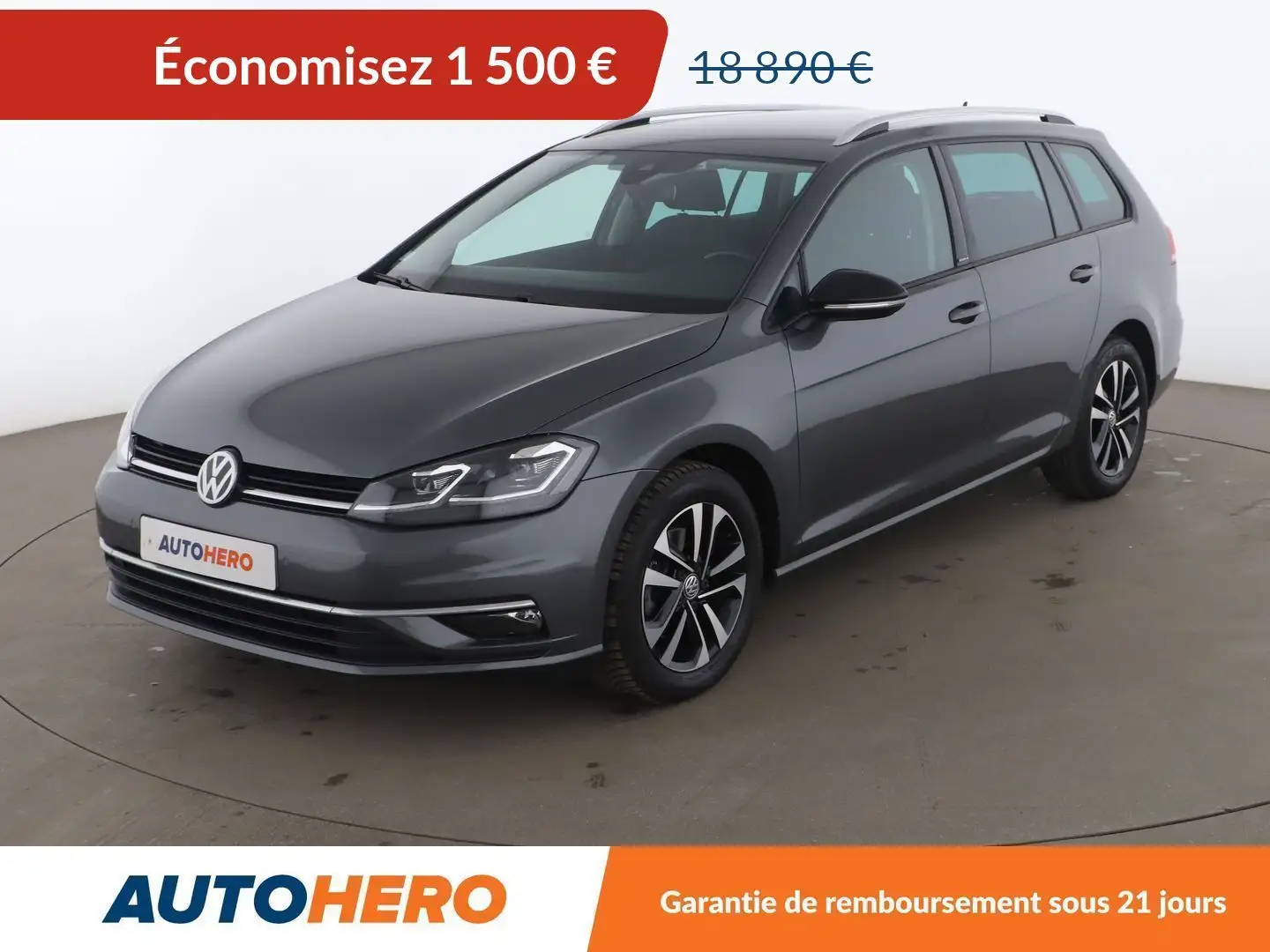 Volkswagen Golf SW 1.5 TSI EVO IQ.Drive DSG7 Gri - 1