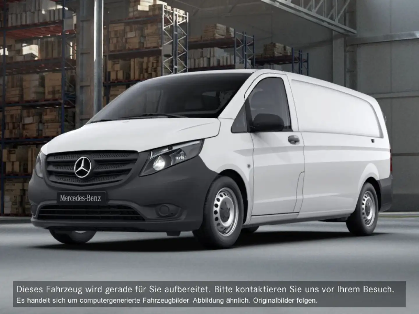 Mercedes-Benz Vito 116 CDI Kasten Extralang Weiß - 2