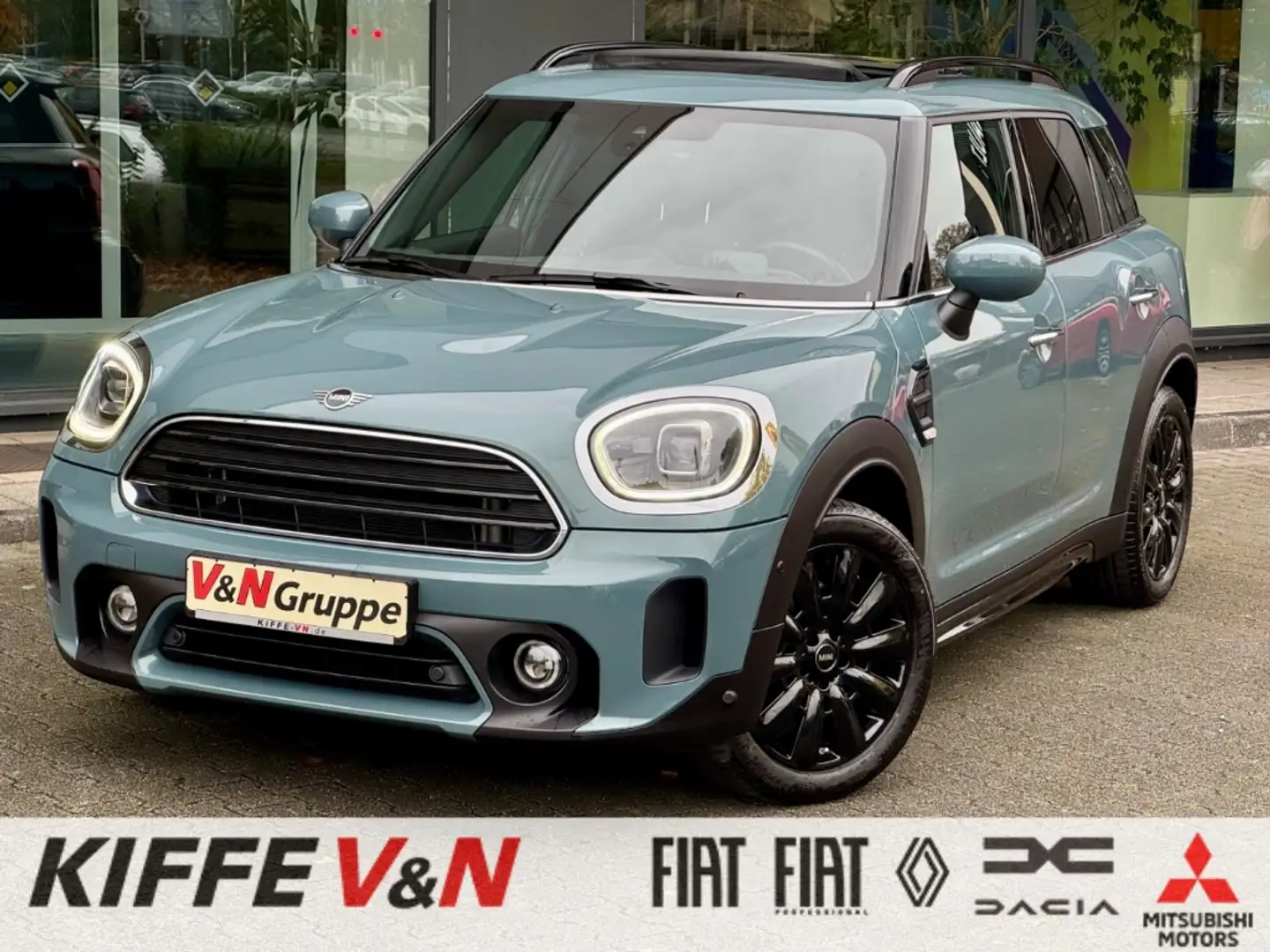 MINI Cooper Countryman Aut PANO RFK MEMORY ACC HUD HK Grün - 1