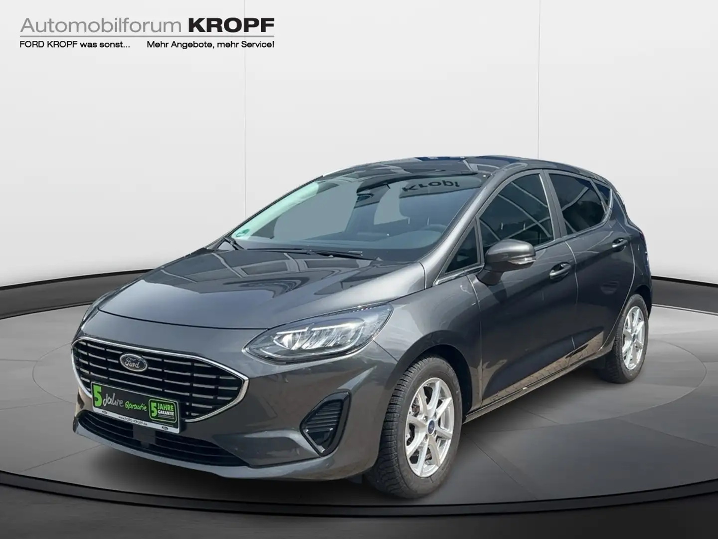 Ford Fiesta 1.0 EcoBoost Titanium  SpurH ACC, Led Grau - 2