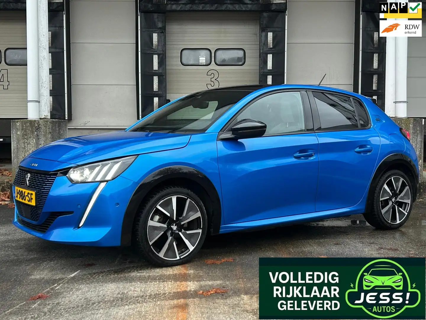 Peugeot e-208 EV GT 350 50 kWh / Nieuw binnen Bleu - 1