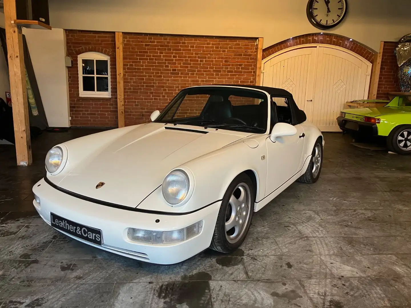 Porsche 964 /911 C 2 CABRIO*MOTOR 16TKM*5-GANG*BRD* Weiß - 2