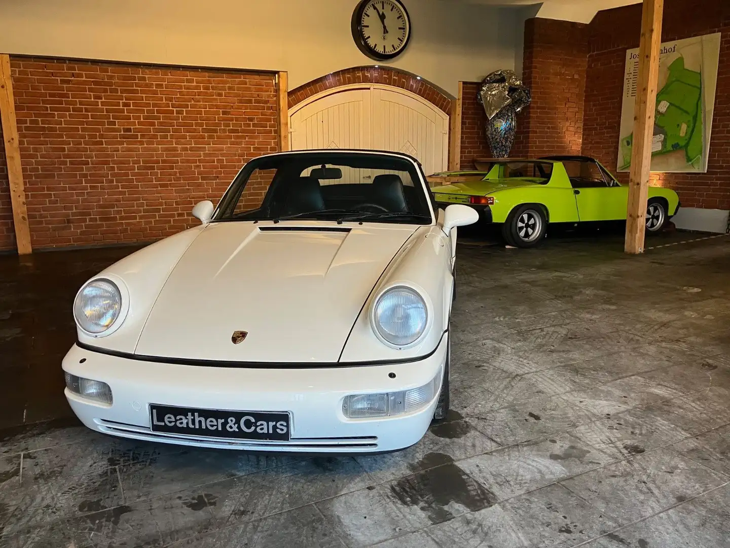 Porsche 964 /911 C 2 CABRIO*MOTOR 16TKM*5-GANG*BRD* Weiß - 1