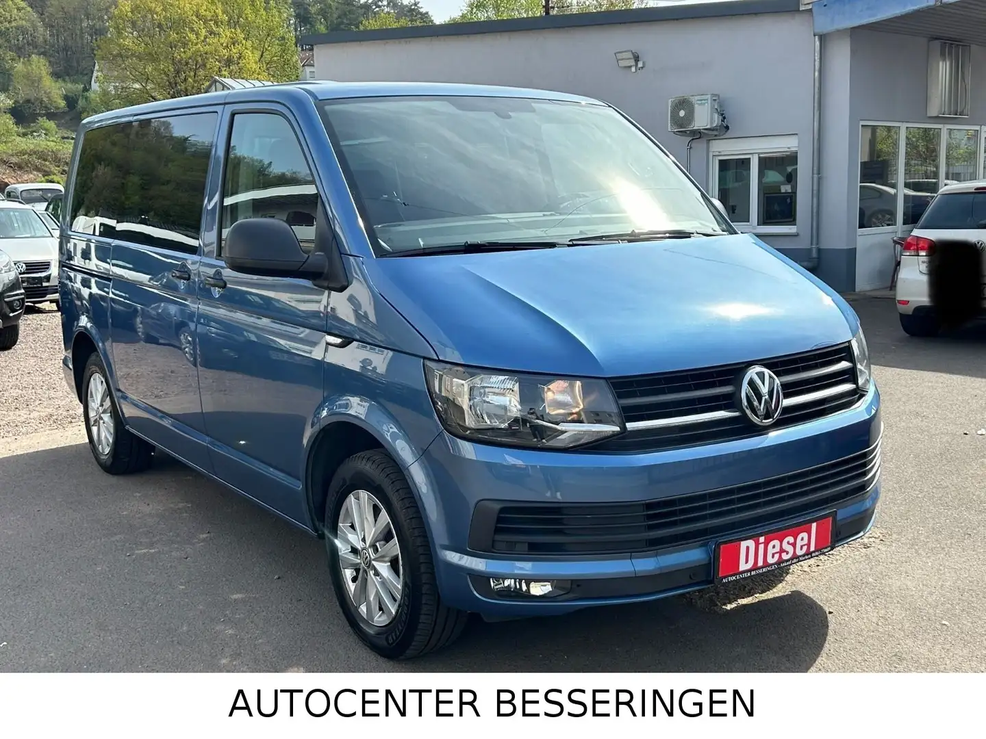 Volkswagen T6 Multivan * KLIMA * NAVI * TEMPOMAT * EURO 6 * Blau - 2
