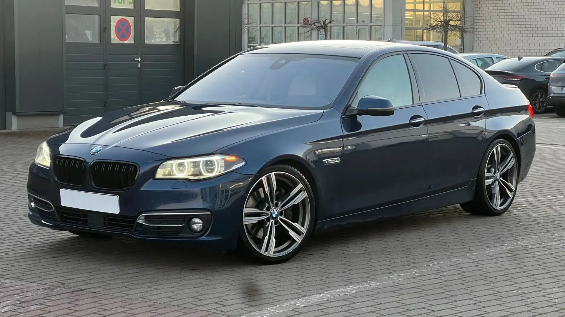 BMW 535 5 Limousine 535 d Bleu - 1