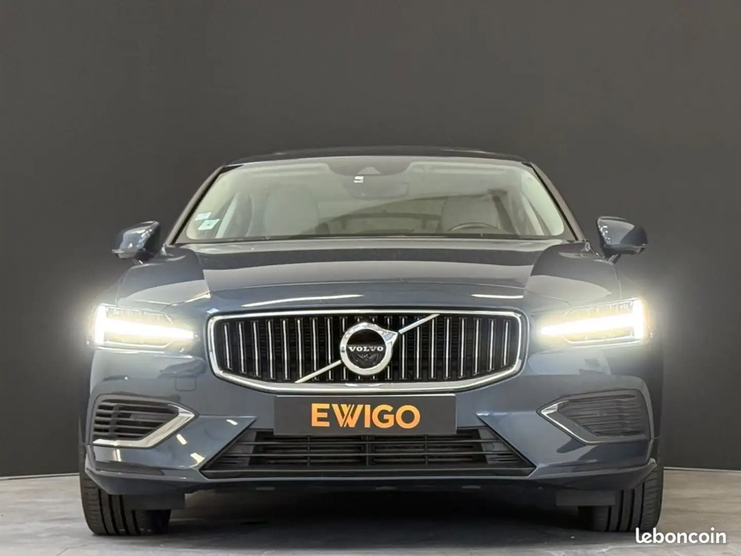 Volvo S60 t6 inscription luxe 340ch recharge phev hybrid geartronic Gris - 2