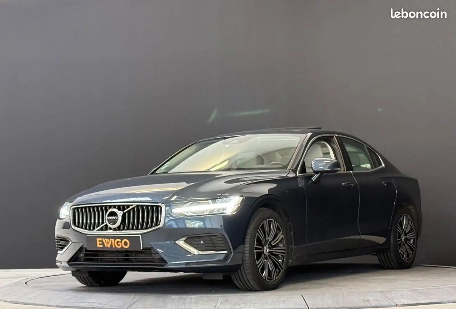 Volvo S60 t6 inscription luxe 340ch recharge phev hybrid geartronic Gris - 1