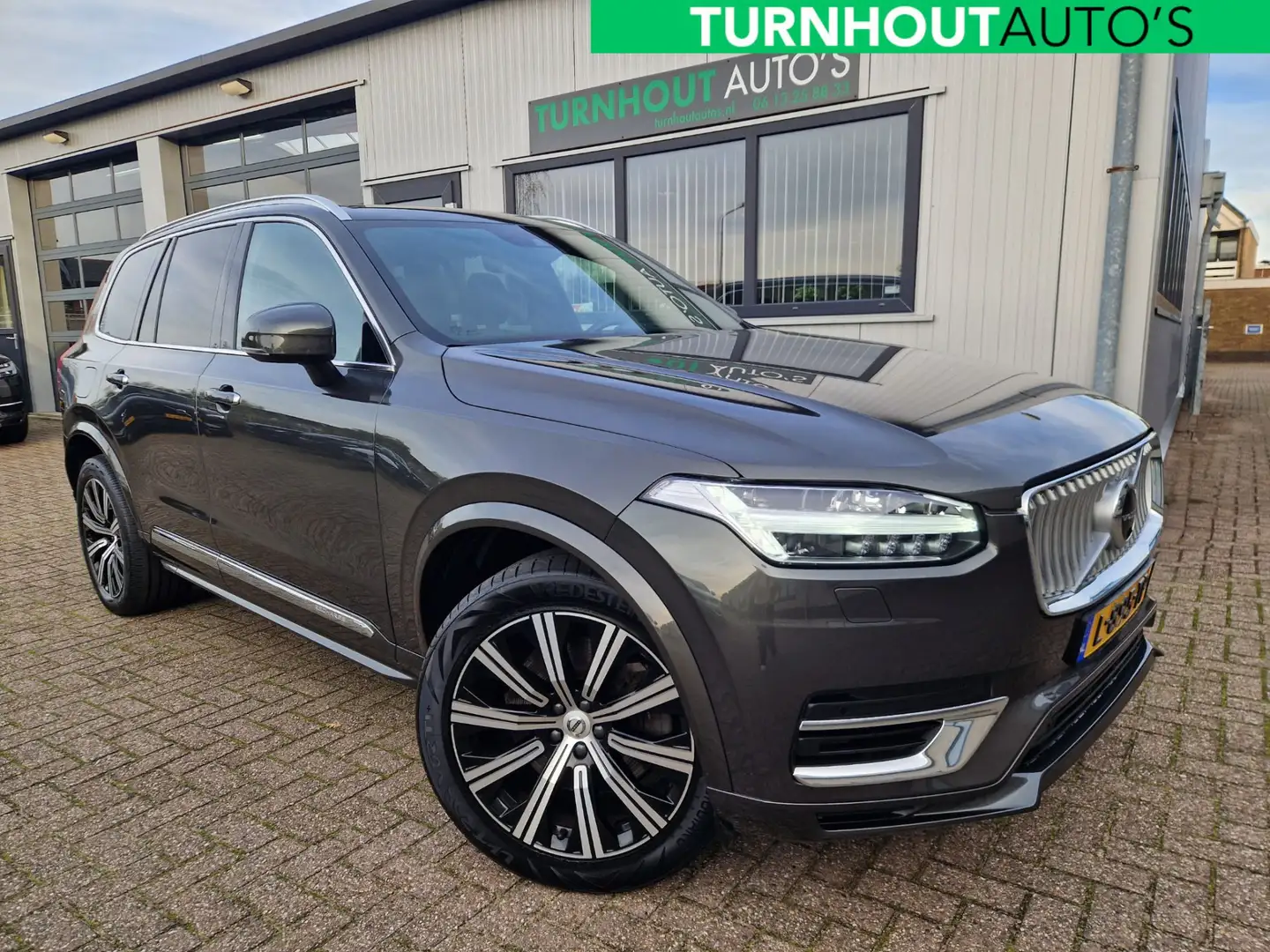 Volvo XC90 2.0 T8 Recharge AWD Inscription Exclusive Luchtver Gris - 1